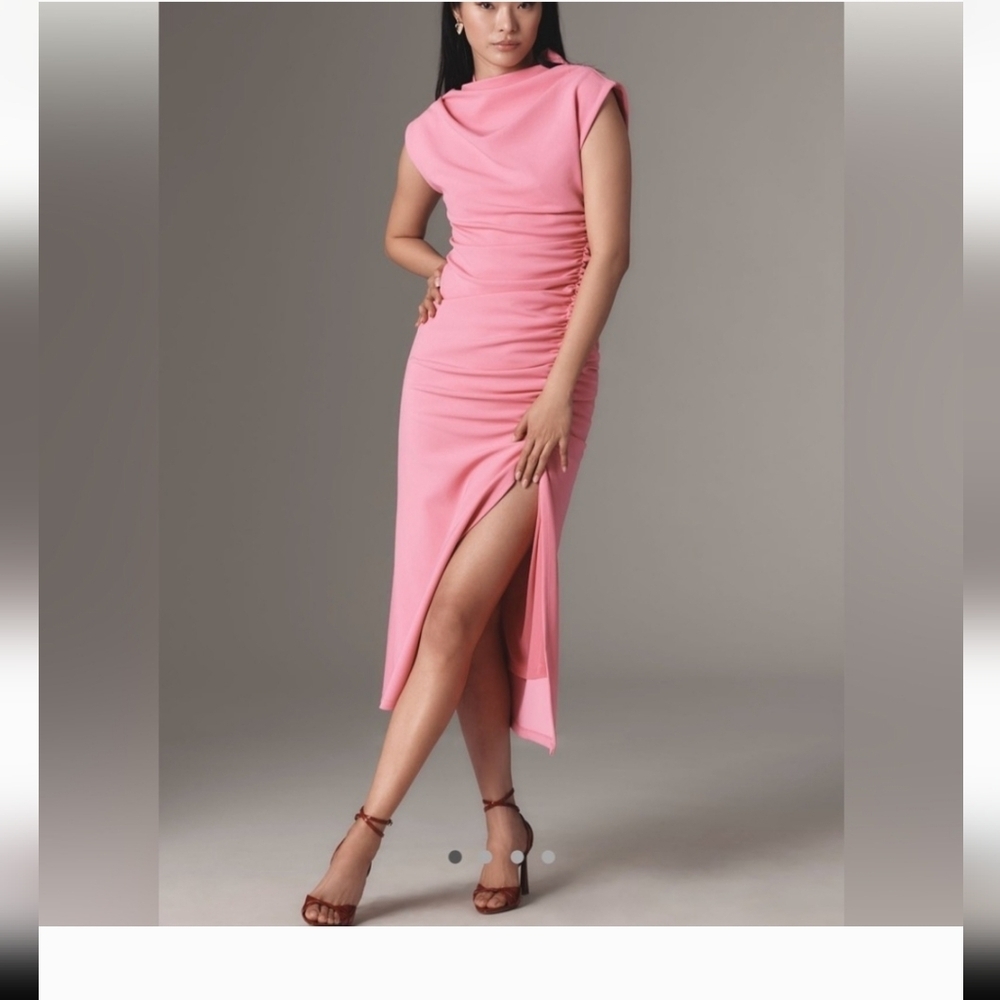 Anthropologie Maya Ruched Cowl Neck, Size M